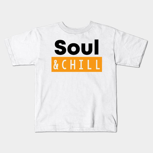 Soul music lover gift  . Perfect present for mother dad friend him or her Kids T-Shirt by SerenityByAlex